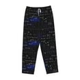 thumbnail image 4 of Xecao Mathematica Science Women's Straight Lounge Pajama Pants: The Epitome of Relaxed Sleepwear, 4 of 9