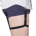 thumbnail image 6 of Buyless Fashion Shirt Stay Adjustable Elastic Shirt Holder - Sock Garter With Strong Clips, 6 of 7
