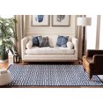 thumbnail image 2 of Safavieh Dhurries Navy Contemporary Rug - 4' x 6', 2 of 5