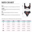 thumbnail image 6 of Honeii Paisley1 Print Women’s Bikini Set,Two Piece Swimsuit Bathing Suits,Stylish High Elasticity Swimwear for Beach and Pool, 6 of 7