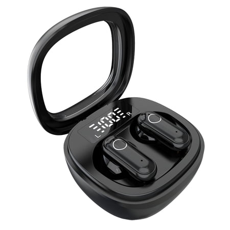 HBBKVI Wireless Earbuds In Ear Surround Sound Low Latency High Battery Fast Second Connection Type-C Fast Charging Bluetooth 5.3 Noise Cancelling Bluetooth Headphones
