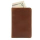 thumbnail image 2 of Funda cuero billetera notas campo memo - bolsillo 3.5x5.5, bolsillo dinero, cuero grano superior, múltiples bolsillos, soporte bolígrafo, 2 of 3