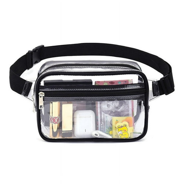Plus size clear fanny best sale pack