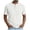 White, variant on Big & Tall Mens 3 Button Henley Short Sleeve Classic Tee Waffle Knit Breathable Summer Shirts Casual Work Tops Father's Day Gift