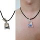 thumbnail image 2 of Resin Goldfish Necklace Trendy Transparent Water Bag Pendant Choker Resin Material Perfect Gift for Women Kids and Men Yellow, 2 of 5