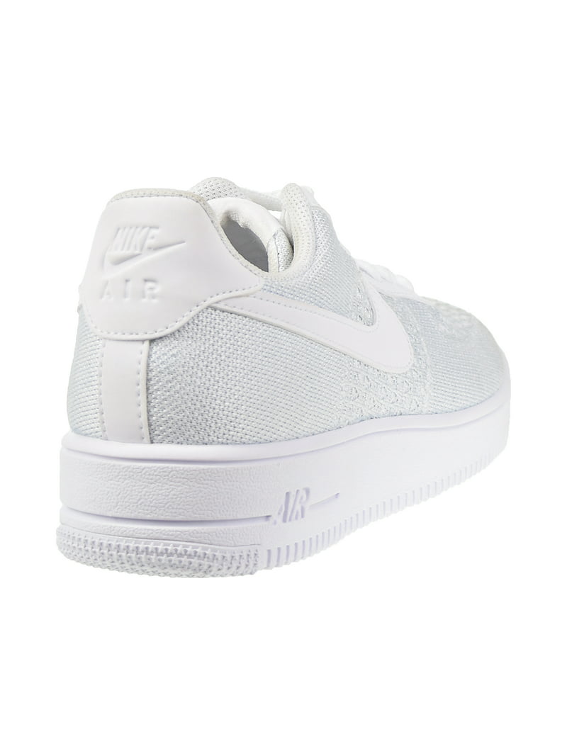 Nike Air Force 1 Flyknit 2.0 Men's Shoes White/Pure Platinum - Walmart.com