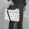 thumbnail image 5 of Lsque Hand Drawn Turtle Pattern Laptop Bag – Portable & Slim Single-Shoulder Computer Case with Adjustable Strap, Protective, Lightweight for 13”/14”/15.6” Laptops, 5 of 8