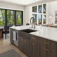 thumbnail image 2 of Transolid RUSSF3319-12 SilQgranite Farmhouse Kitchen Sink in Espresso, 2 of 3