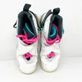 thumbnail image 4 of Ni - ke Ni - ke Boys Air Jordan 8 305368-113 White Basketball Shoes Sneakers Size 7Y, 4 of 5