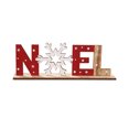 thumbnail image 1 of Adornos navideños adornos de letras de madera., 1 of 5