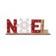 thumbnail image 1 of Adornos navideños adornos de letras de madera, 1 of 5