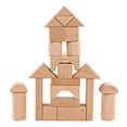 thumbnail image 1 of 22 unidades Juguetes de Construcción Montessori Hugo Cubos de apilamiento de madera natural, 1 of 8