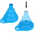 thumbnail image 2 of Entonnoir en Silicone Pliable (Env. 6,3 X 7 Cm) - Bleu, 2 of 5
