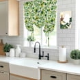 thumbnail image 5 of St. Patrick's Day Balloon Curtains for Windows, Bedroom Curtains 54 Inch Length, Watercolor Lucky Shamrocks Vintage Leaves Tie Up Curtains Panels Thermal Insulated Bathroom Curtains Window 42"x54", 5 of 8