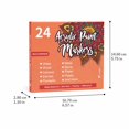 thumbnail image 3 of Fine Tip Acrylic Paint Markers with 0.7Mm Extra Fine Point, 24-Pack Assorted Colors, for Rock Painting, Canvas, Wood, and Multi-Surface Diy Art Projects, 3 of 5