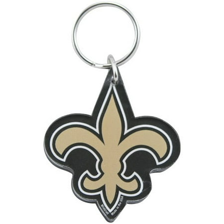 New Orleans Saints High Definition Logo Keychain - No