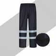 thumbnail image 2 of Ayfxijin Unisex Reflective Rain Pants With Fabric for Warmth Wear Resistance Breathability Cycling Rain Pants, 2 of 3
