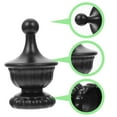 thumbnail image 3 of Frcolor Lamp Lampshade Shade Lamps Knob Finialholder Accessories Screw Knob Base Lighting Finial Floor Finials Screw, 3 of 7