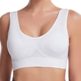 thumbnail image 2 of Sports Bra for Women, Longline Padded Strappy Sports Bras Medium Support Yoga Gym Running Workout Crop Tank Tops, 2 of 4