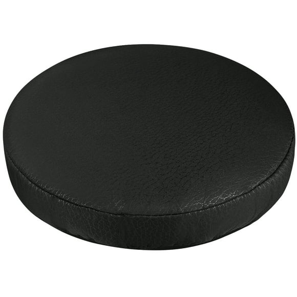BRIGHTFUFU Funda de cojín de asiento de taburete elástico grueso Funda práctica de taburete Protector de silla redonda suave para tienda en casa - (diámetro 35 cm)