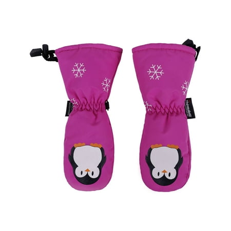 Toppers Kids Thinsulate Lined Waterproof Windproof Outdoor Winter Ski Mittens XS