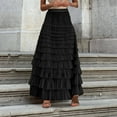thumbnail image 2 of Daolelai Women's Fashion Mesh Cake Skirt, 2 of 5