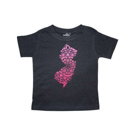 

Inktastic New Jersey Silhouette Mandala Gift Toddler Boy or Toddler Girl T-Shirt