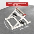 thumbnail image 3 of HauiWeiLyai Table Saw Stand Portable, Adjustable Cutting Machine Support Frame, Metal Cutting Machine Work Support Stand, Material Support Frame, Cutting Machine Attachment, 3 of 8