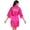 Rose Red, variant on LYMAYTER Wedding Kimono Robe‌ for Women's Long Satin Rhinestones Bridal Party Bathrobe Dress S-2XL
