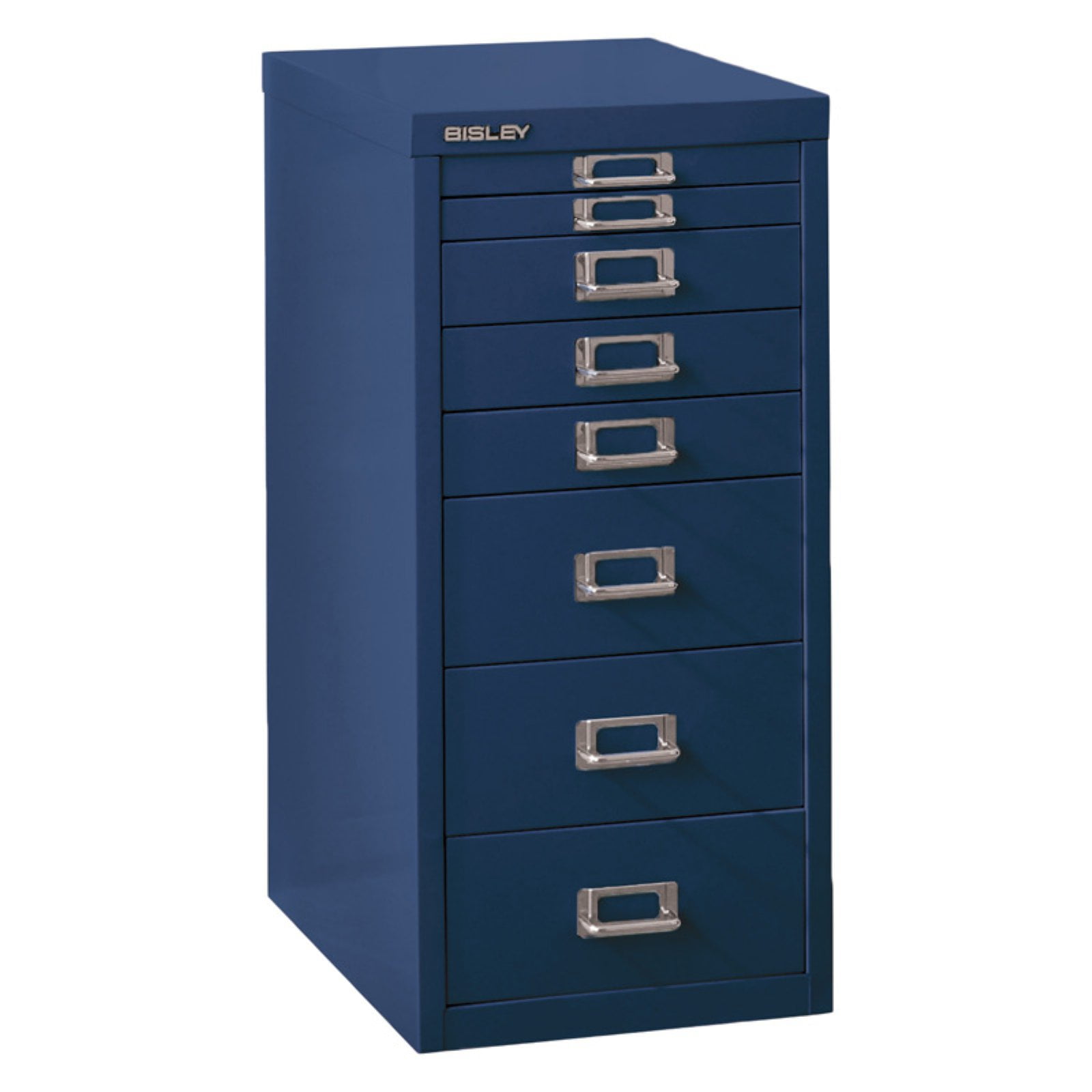 Bisley Steel 8Drawer Under the Desk Multidrawer Storage