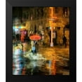 thumbnail image 2 of Bolokofsky, Ronald 12x14 Black Modern Framed Museum Art Print Titled - Red Umbrella, 2 of 5