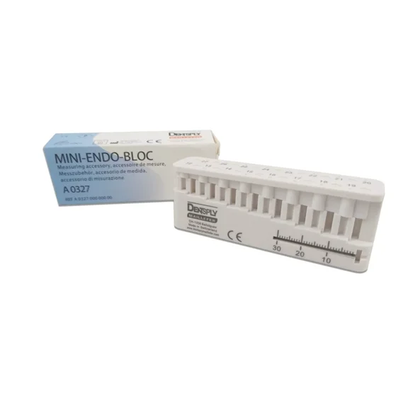 DENTSPLY Mini Endo Bloc – Dental Endodontic Measuring Block