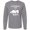 Athletic Heather, variant on Inktastic Pyrenees Life is Ruff Great Pyrenees Long Sleeve T-Shirt