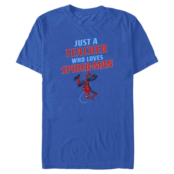 Mens Marvel: Spider-Man Teacher Who Loves Spidey T Shirt