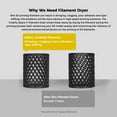 thumbnail image 4 of OWSOO  Creality Space π Filament Dryer Box for 1.75mm and 2.85mm Filaments, 48Hrs Timer, Real time Humidity Control, 4 of 7