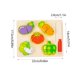 thumbnail image 3 of onlyliua Buscador de Regalos Juegos de Corte Frutas y Verduras para Niños En Simulación de Casa, Juego de Madera para Cortar y Música, Juegos Interactivos para Padres E Hijos, 3 of 6