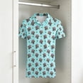 thumbnail image 2 of Byoo Teen Boys Summer Polo Shirt Camo Dinosaur All Over Print Golf Shirt Casual Short Sleeve Tee Tops, 2 of 4