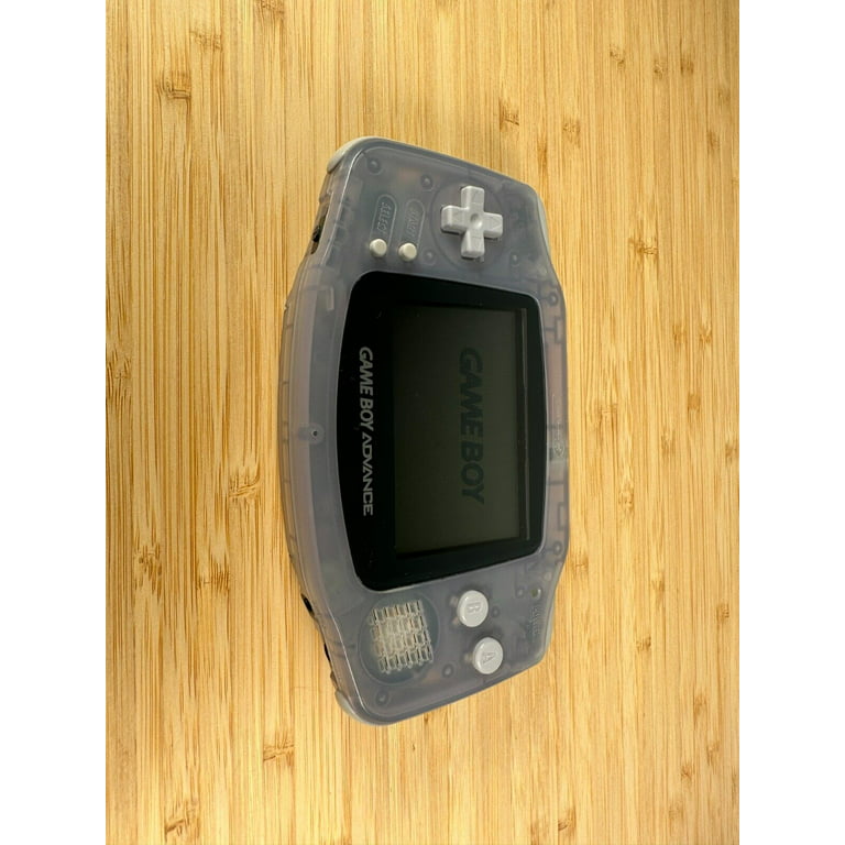Nintendo GameBoy Advance Clear Gray AGB-001 Game Boy Console w Box