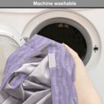 thumbnail image 6 of Abstract Dog Crate Cover, Love Design of Marine Tied Vertically Hanging in Shape of Hearts, Easy to Use Pet Kennel Cover Small Dogs Puppies Kittens, 7 Sizes, Lavender Grey Yellow, by Ambesonne, 6 of 6