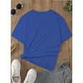 thumbnail image 3 of Womens Oversized T Shirts Loose Fit Crewneck Short Sleeve Tee Summer Tops for Women, 3 of 6
