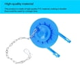 thumbnail image 2 of Bewildely Aleta de inodoro, válvulas de drenaje flexibles para ahorrar agua, accesorios de tanque de parada de agua antioxidante, Kit de Juegos de accesorios de baño, 2 of 6