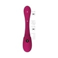 thumbnail image 5 of Vive MIRAI Rechargeable Silicone G-Spot Vibrator, Pink, 5 of 6