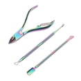 thumbnail image 1 of Cuticle Scraper, Nail Care Cuticle Trimmer Set Multifunctional Portable Professional  for Toenails, 1 of 7