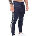 thumbnail image 3 of qolati Mens Joggers Sweatpants with Zipper Pockets Casual Elastic Waistband Running Gym Training Trousers Fashion Slim Fit Workout Athletic Track Pants, 3 of 5