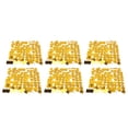 thumbnail image 2 of 6 paneles de lentejuelas brillantes para pared, decoración de pared con purpurina, accesorios de fotografía para compromisos, cumpleaños, aniversarios, fiestas, dorados., 2 of 14