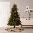 thumbnail image 6 of Salouo Colorful Dogs Christmas Tree Skirt 30" Farmhouse Christmas Decorations Snowman Xmas Tree Skirt Tree Mat for Holiday Party Decor, 6 of 8