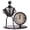 D, variant on TIELUTT Stainless Steel Small Desk Clock Retro Personality Elegant Christmas Decorations Ornament Christmas Ornament Packs Ornament Set with Topper Great Grandma Christmas Ornament