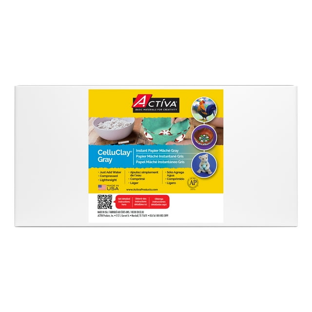 ACTÍVA CelluClay Machine à Papier Instantanée, Blanc - 12 lb