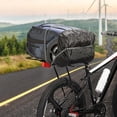 thumbnail image 4 of Aluminum Alloy Bike Cargo Rack With Foldable Wide Wings Quick Release Rear Bike Rack, 4 of 5