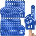 thumbnail image 1 of Miniventilador de béisbol Foam Finger Sinmoe Foam Finger, 24 unidades, color azul oscuro, 1 of 7